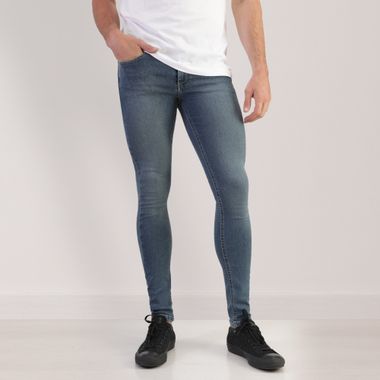 Hombre Jeans Super Skinny Red 30 Oggi