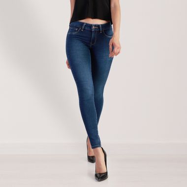 Compra Jeans Skinny Cintura Media Para Mujeres En Oggi