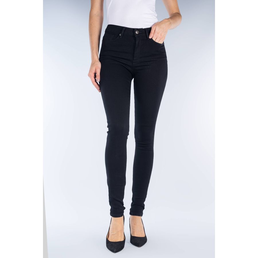 Pantalon skinny negro discount mujer